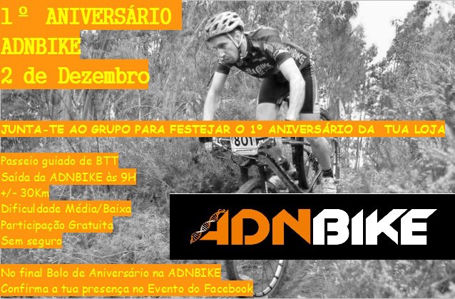 1º Aniv. AdnBike - 2 de Dezembro de 2012 - Ponte de Lima