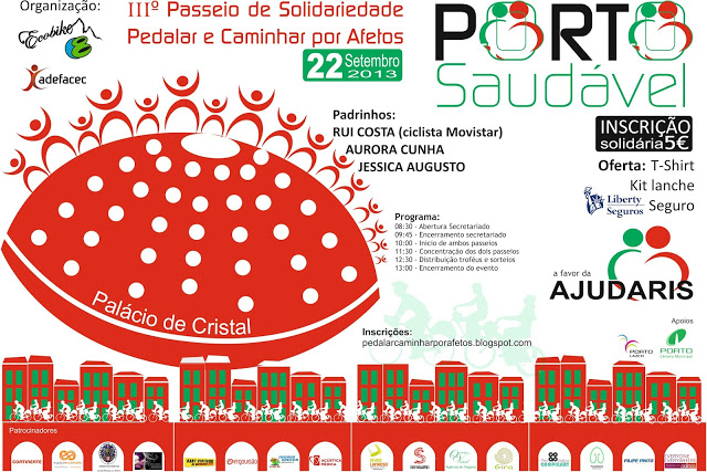 2013-09-22 - Porto Saudável - III Passeio de Solidariedade Pedalar e Caminhar por Afetos