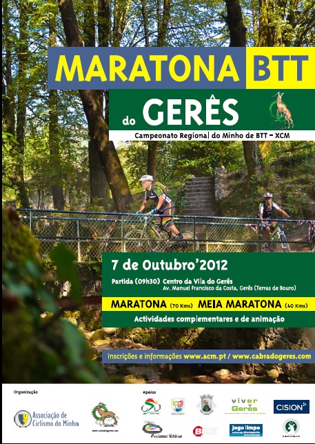 2.ª Maratona BTT do Gerês - 7 de Outubro de 2012
