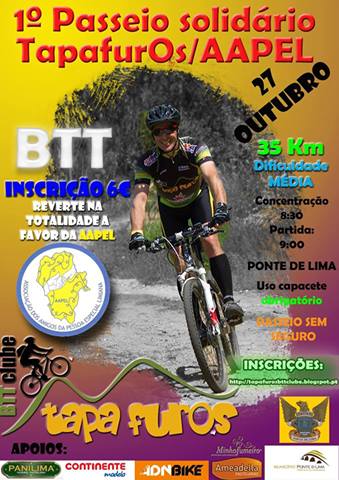 2013-10-27 - 1º Passeio Solidário TapaFurOs/AAPEL -Ponte de Lima