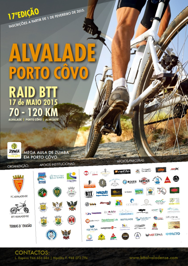 2015-05-17 - 17.ª Edição Raid BTT - Alvalade - Pôrto Covo