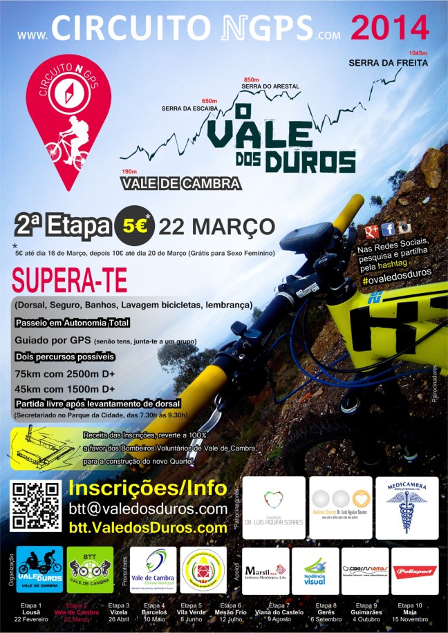 2014-03-22 - 2ª Etapa Circuito NGPS - O Vale dos Duros - Vale de Cambra