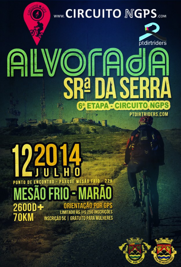 2014-07-12/13 - 6ª Etapa Circuito NGPS - Alvorada Senhora da Serra - Mesão Frio - Marão