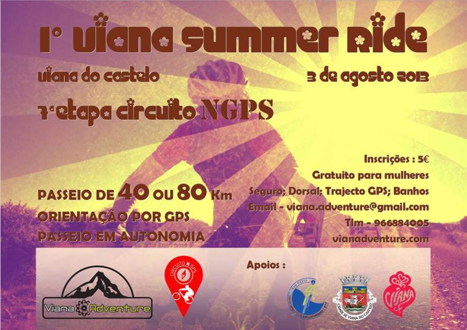 2013-08-03 – 1º Viana Summer Ride – Circuito NGPS – 7ª Etapa – Viana do Castelo