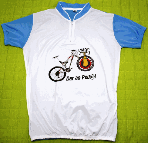 Primeira jersey do grupo Dar ao Ped@L