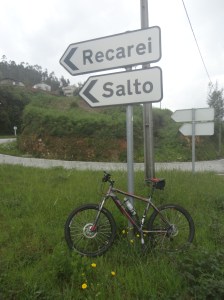 À entrada da N319-2, para seguirmos até ao Salto