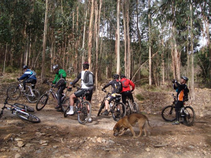 ... lá anda o cão atrás de nós ...