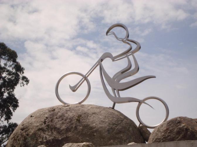 Estrada de acesso ao Monte Pilar - Paços de Ferreira