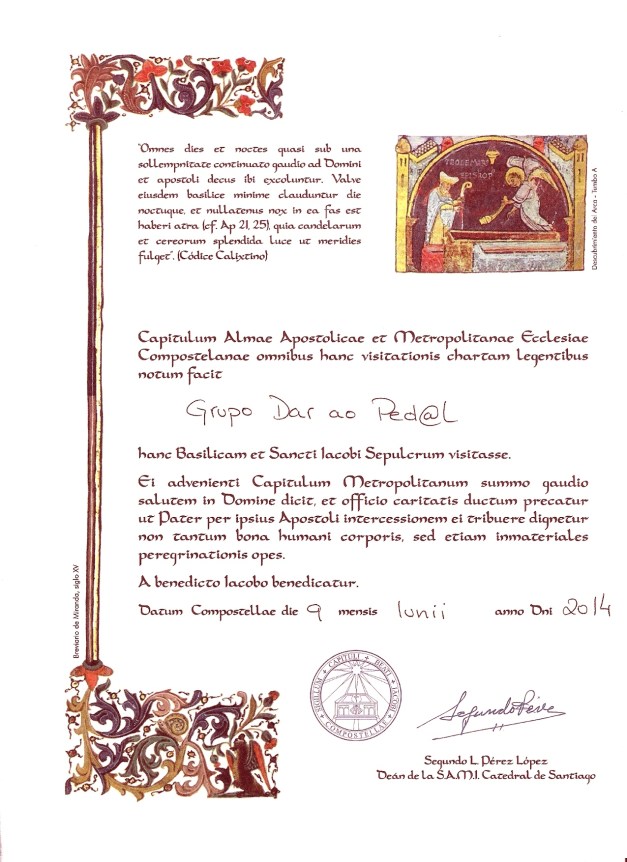 Certificado_CaminhoCosta2014