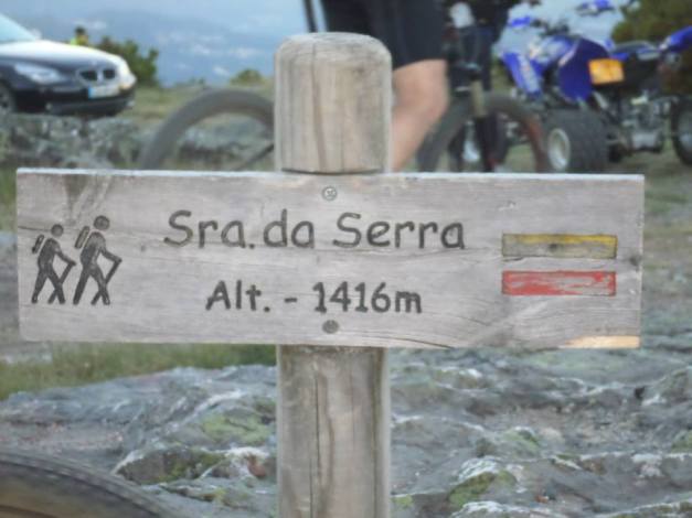 1416 m de altitude, no cimo da Serra do Marão