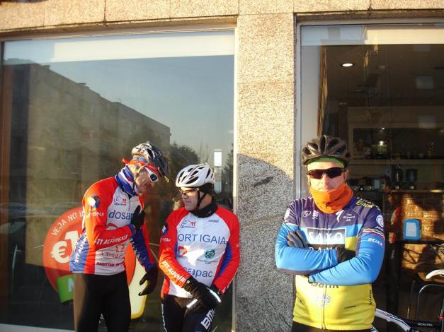 O monstro sagrado do BTT, Luís Almeida, com algum frio!