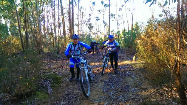 Sofrer, principalmente nas subidas, é uma das vertentes do BTT!